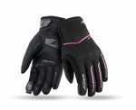 Sedmdesát žen MC Gloves Waterproof SD-C51 Black /Pink