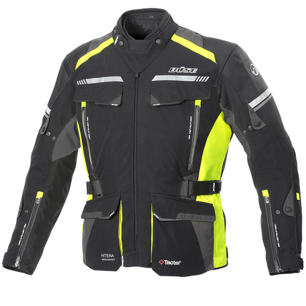 Büse Textile MC Jacket Highland II Black /Chřipka
