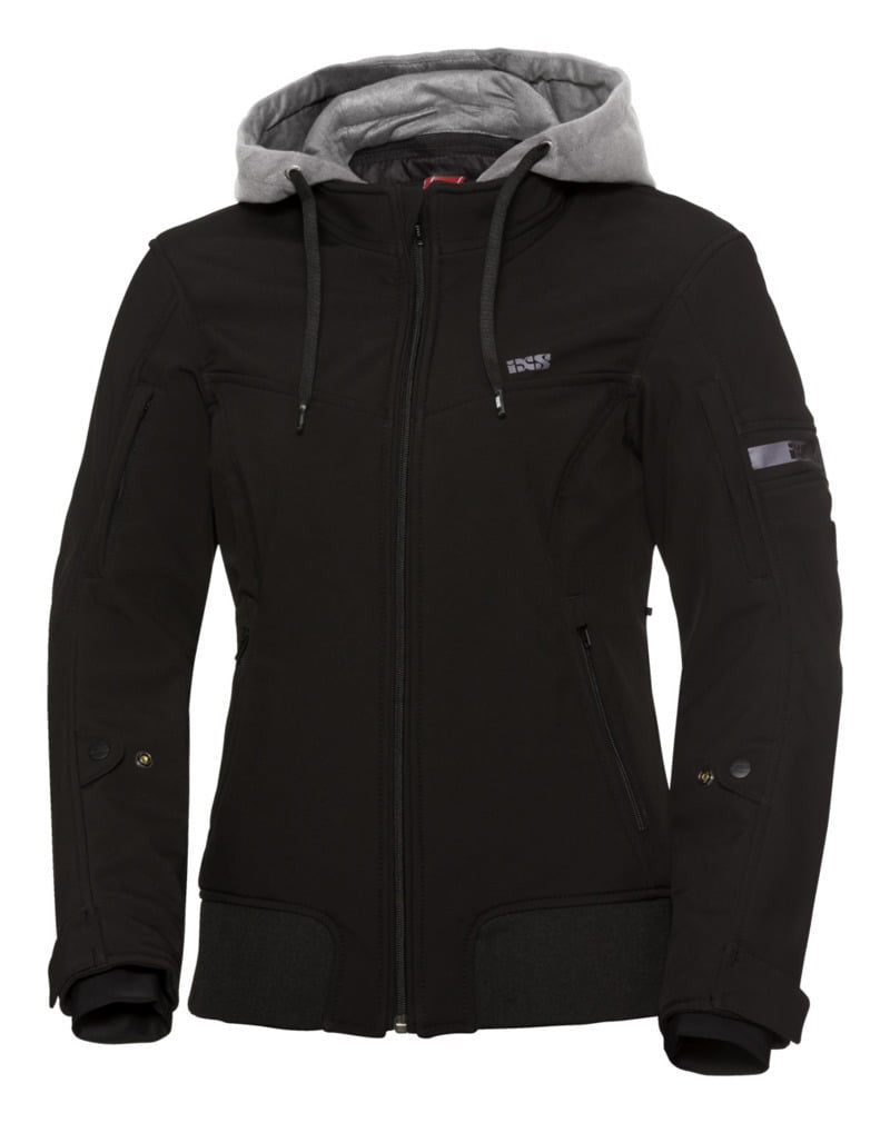 IXS Lady Softshell MC bunda So Moto Black