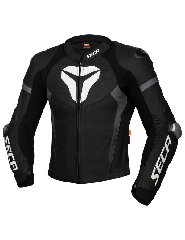 Seca Leather Jacket SRS II Black / White 