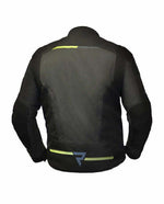 Rebelhorn Textile Motorcycle Jacket Borg Black /Flu 