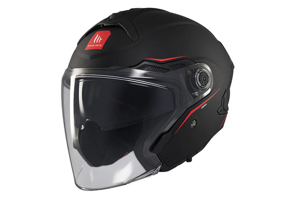 Helma helmy MT Helmet Cosmo SV Solid A1 Black