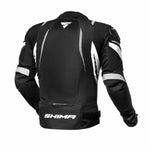 Shima textile mc jacket mesh pro black /white