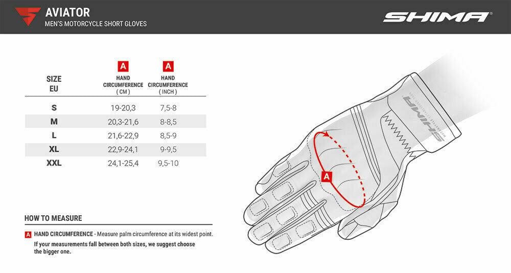 Shima MC Gloves Aviator Black /Brown