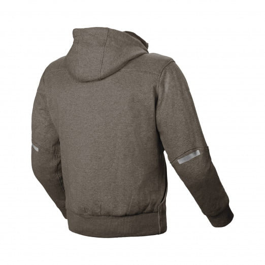 Macna kevlar mc-hoodie okres šedá