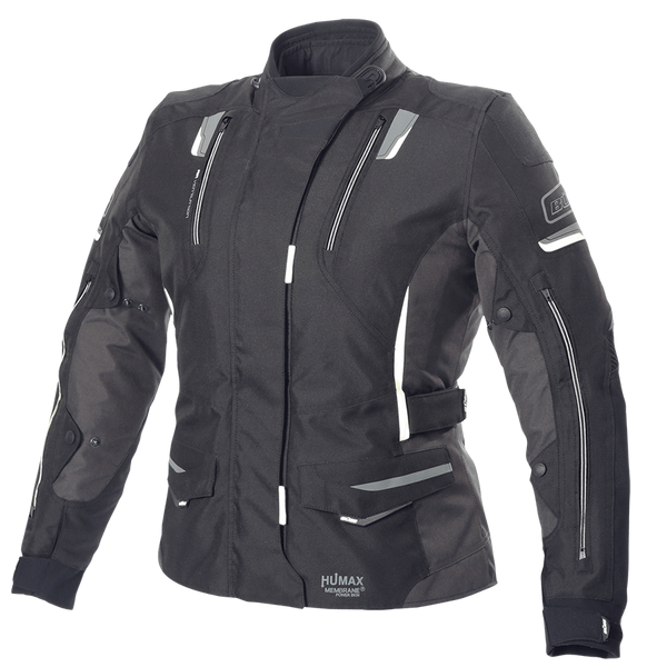 BÜSE Women's Textile Mc-Jacket Jana Black 