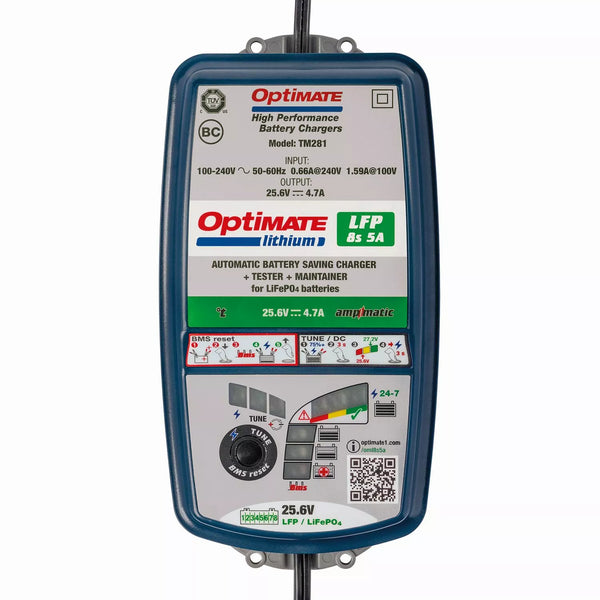 TECMAME CHARGER OPT LITHIUM 8S 5A TM280