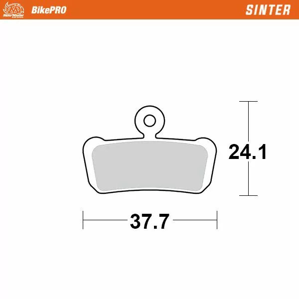 Moto-Master Brake Pad Sinter 730854
