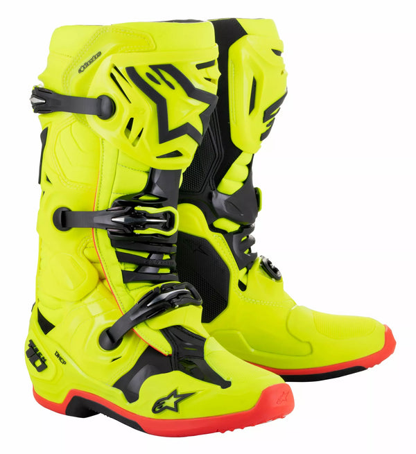Boot Tech Alpinestars (MX) 10 YLW/BK/RD 10 2010020-533-10