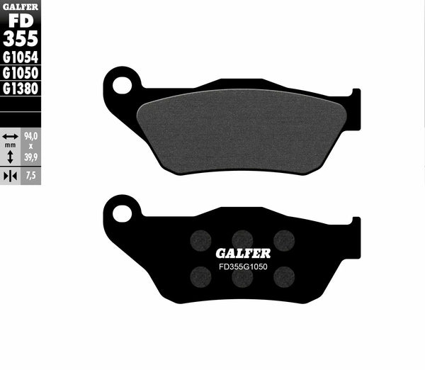 Galfer Brake Pad Semi Metal Scooter FD355G1050