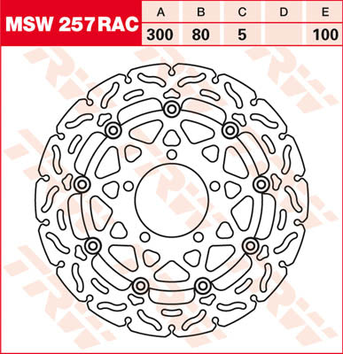 TRW rotor TRW MSW257RAC MSW257RAC