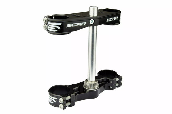SCAR Triple Clamp SX65 21-23 BK S5415BK
