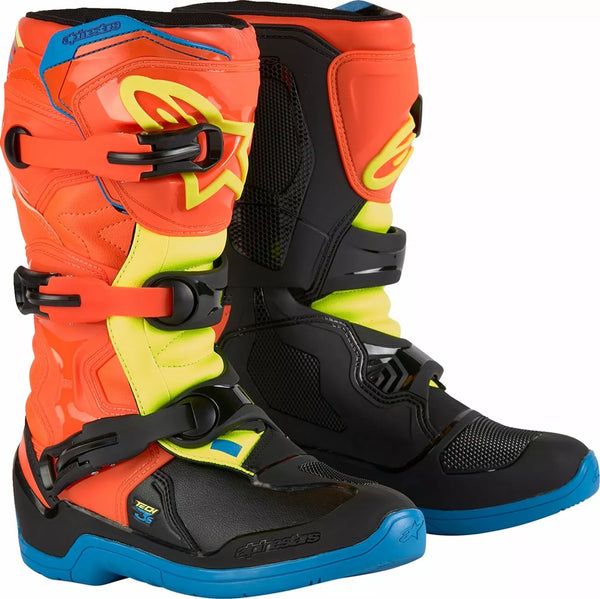 Alpinestars (MX) Boot Tech3s Yth OR/BL/Y 3 2014024-4755-3