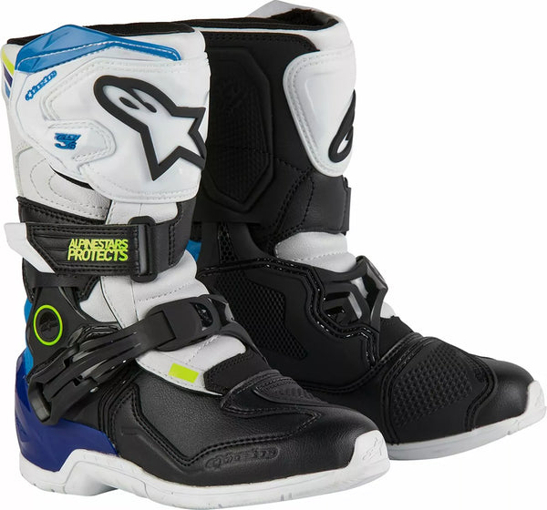 Alpinestars (MX) Boot T3S Kids WT/BK/B 1 2014524-2179-1