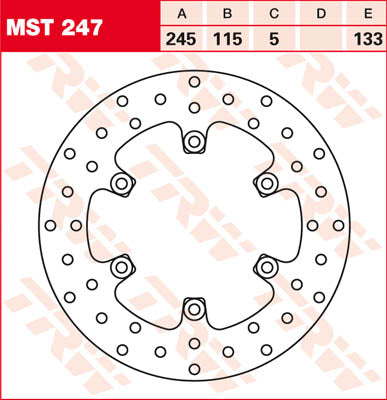 TRW rotor TRW MST247 MST247