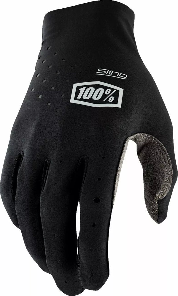100% GLOVE SLIGHT MX BK MD 10023-001