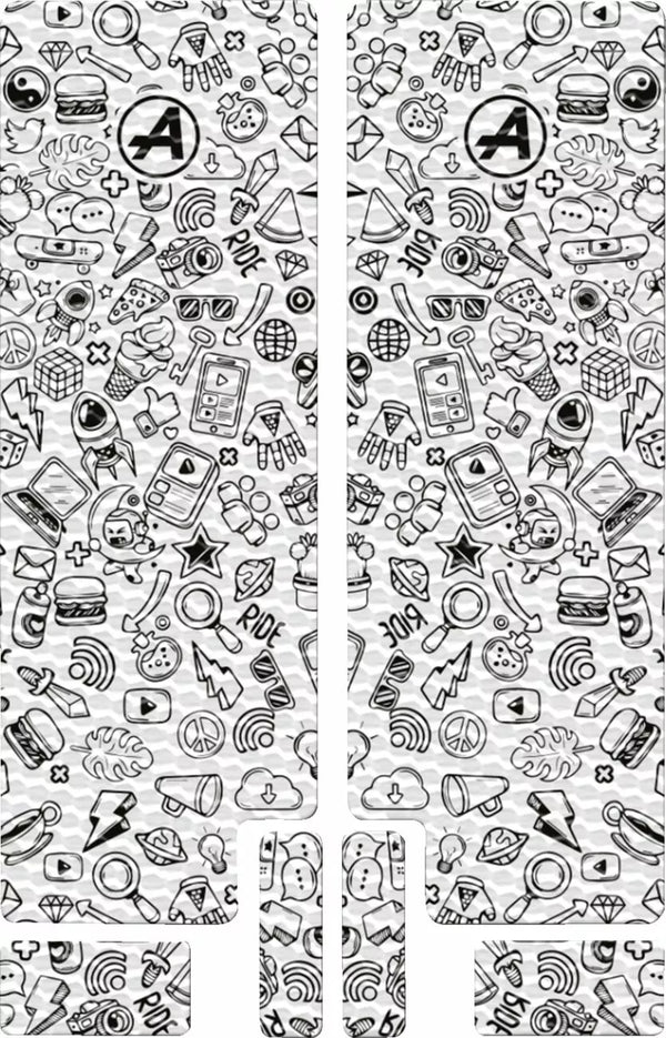 Algis Fork Decal Textured BK Ikona bk.t06.005