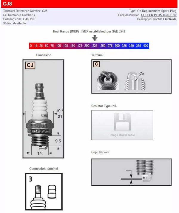 Champion Champion S-Plug CJ8 CJ8