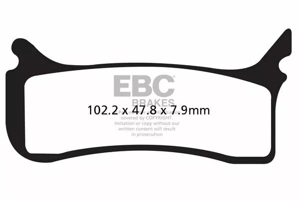 EBC BRAKE PAD EPFA its EXT PRO EPFA406HH
