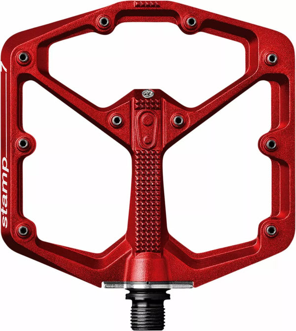 Crankbrothers Pedal Razítko 7 lg červené 16003