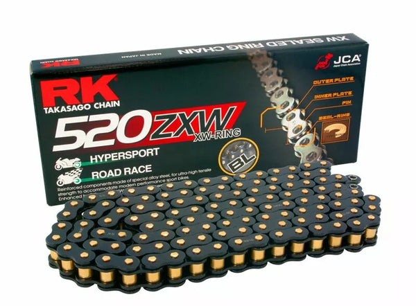 RK Chain RK520ZXW BK 118R BL520ZXW-118-CLF