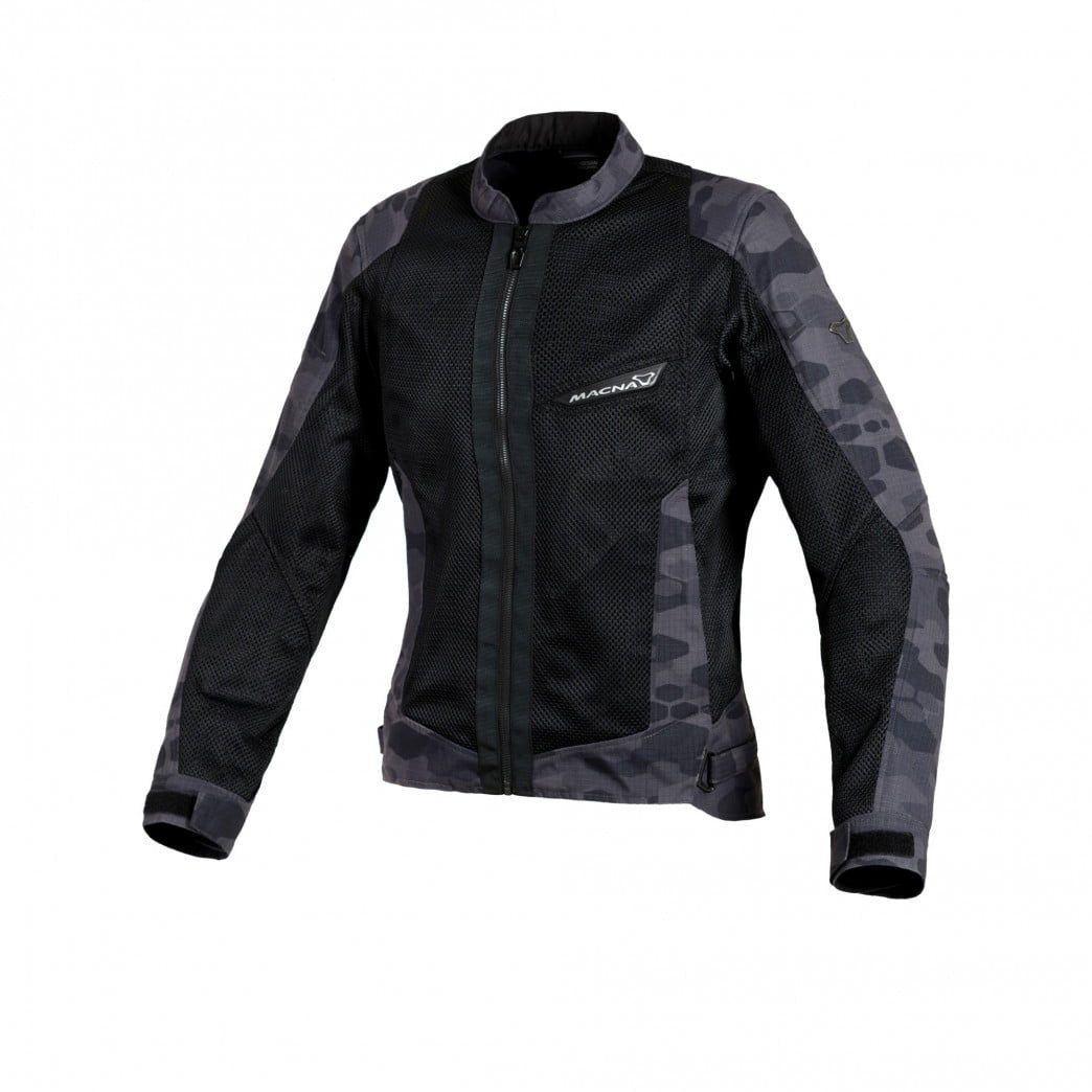 Macna Lady Textile MC bunda Velocity Black /Camo