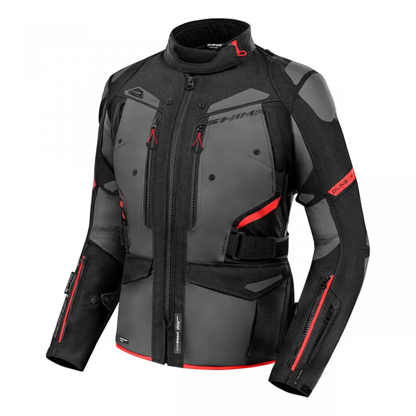 Shima Lady Textile MC Jacket Dune Black /Grey