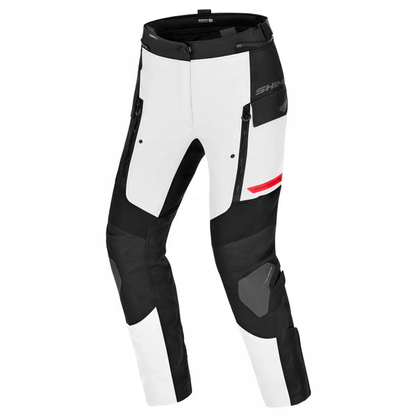 Shima Ladies Textile Mc-Pants Dune Grey /Red /Blue