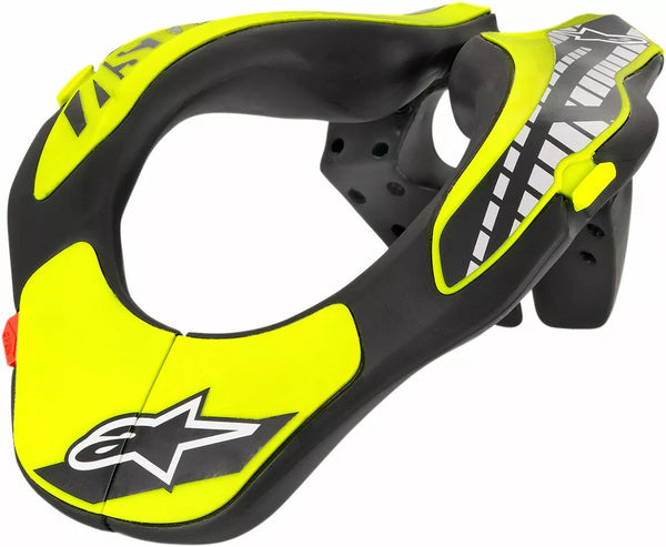 Podpora krku Alpinestars (MX) pro mládež BK/YL 6540118-155-OS