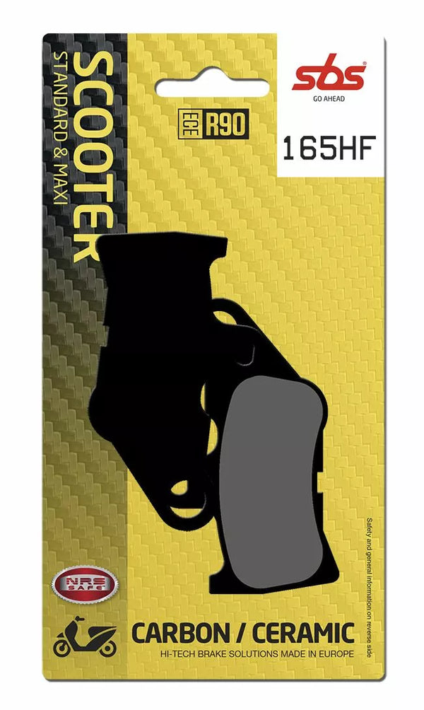 SBS BRAKE PAD CAR/CER SCOOT 165HF