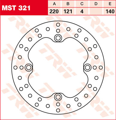 TRW rotor TRW MST321 MST321