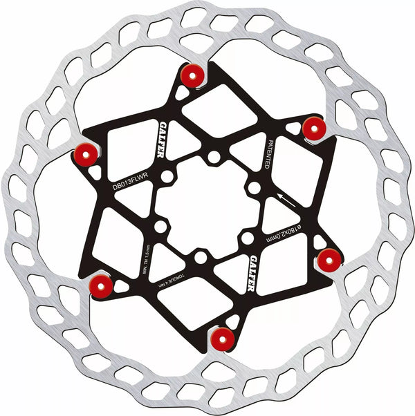 Galfer Disc Wave Float 180x2.0mm Červený DB013FLWR