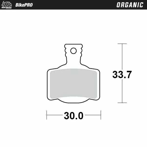 Moto-Master Brake Pad Organic 730941