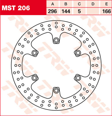 TRW rotor TRW MST206 MST206