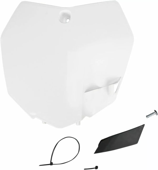 UFO Plate #frt SX/SXF 13-15 WHHT KT04051@047