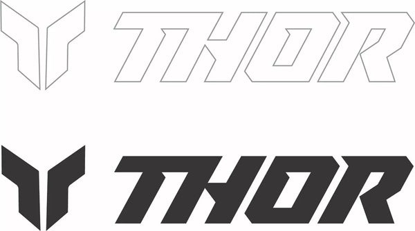Thor Decal Thor 6pk 9 v BK WH 4320-2593.
