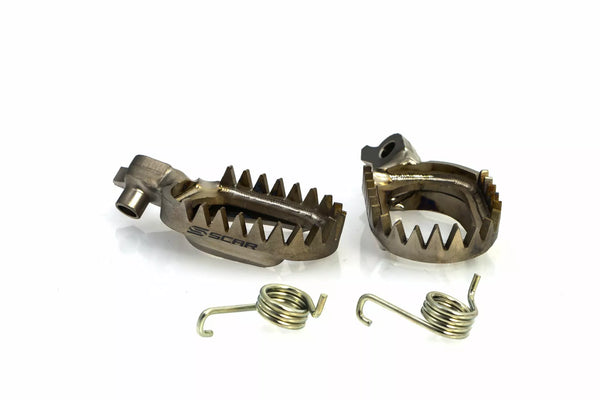 Scar Ti Mud Footpegs YZF250 24-450 S1517AM