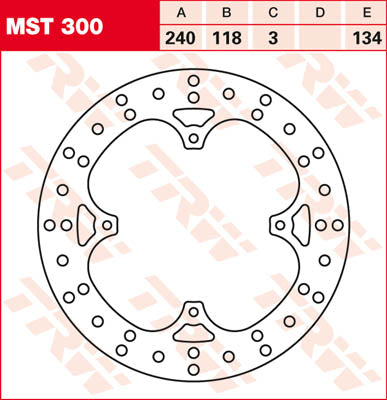 TRW rotor TRW MST300 MST300