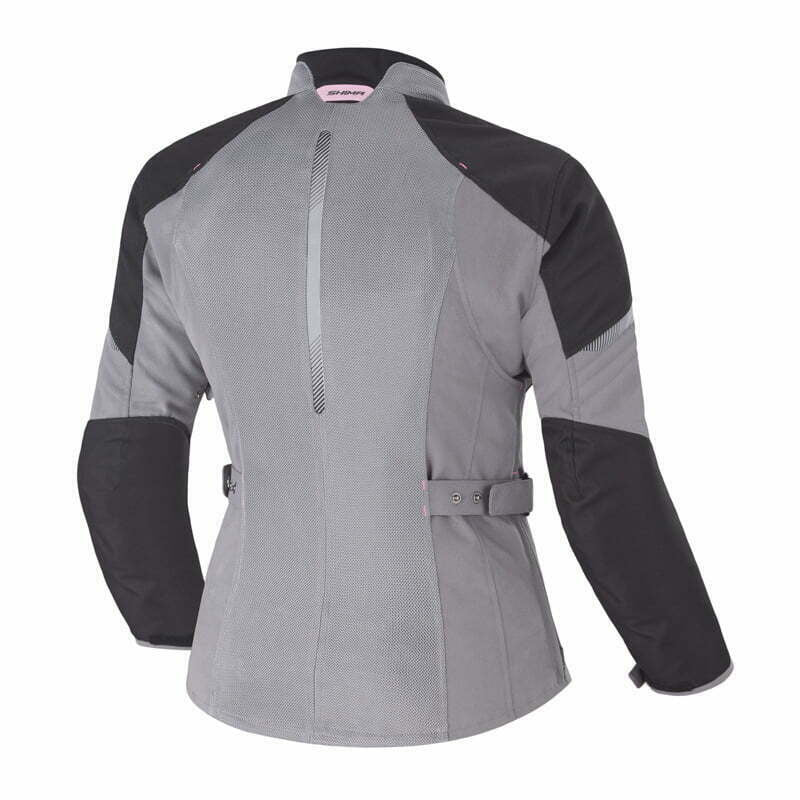 Shima Lady Textile MC Jacket Jet Grey