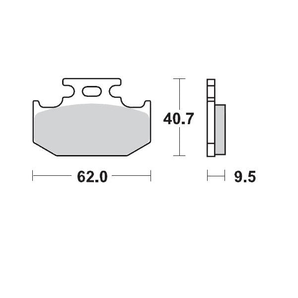 Moto-Master Brake Pad Racing 092811