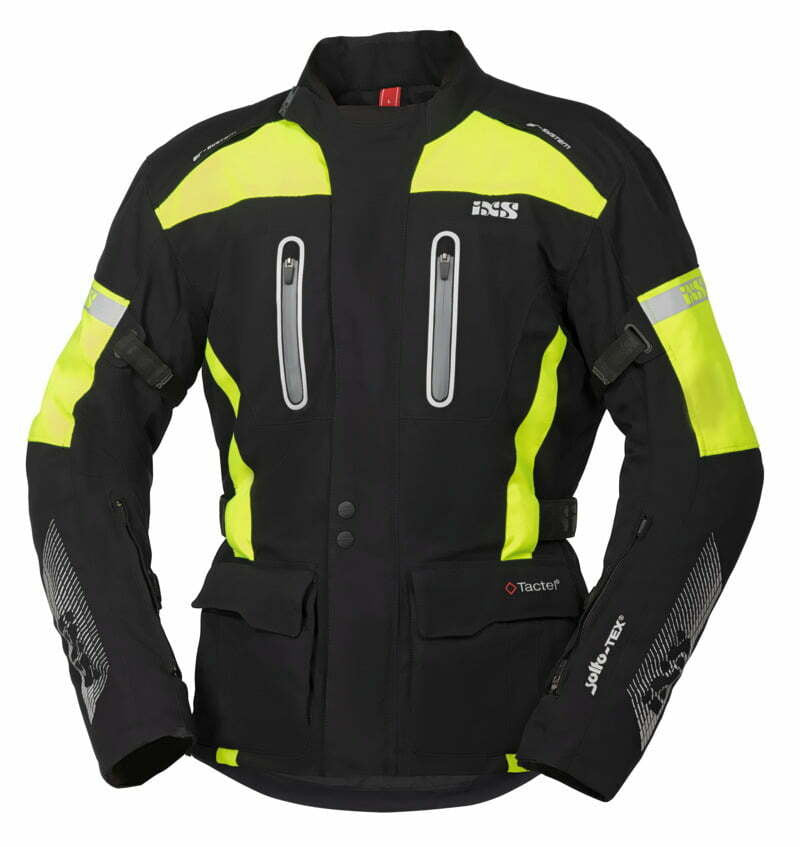 IXS Textile MC bunda Pacora St Black /Chřipka