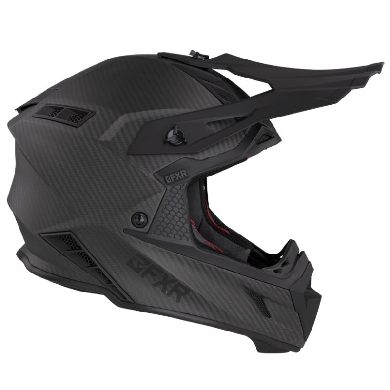 FXR Cross MC Helmet Helium Carbon Black