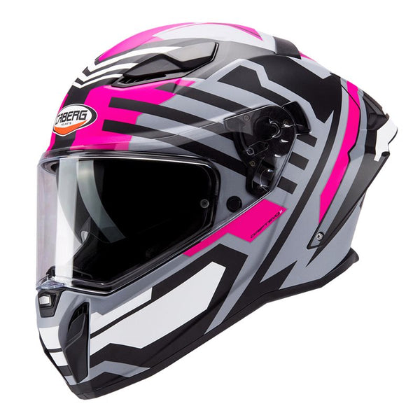 Caberg Integral MC Helmet Operation Evo II Horizon Matt Grey /Black /Pink