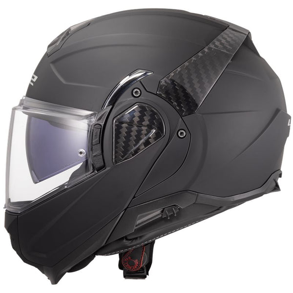 LS2 Openable MC helmet Advant II matte black