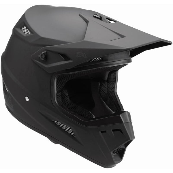 Answer Kids Cross Mc-Helmet AR1 Solid Black 