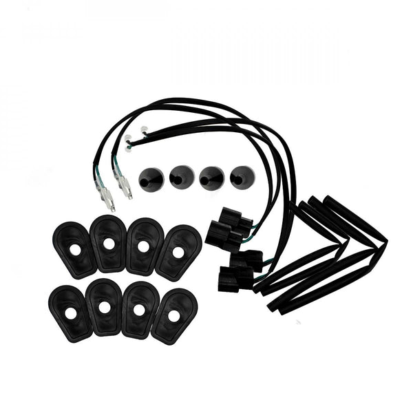 Adaptéry pro mikro indikátory (sada 4), Kawasaki Z650RS 22- / Z900 20- / Z H2- / Z125 21- / ninja 125 21- (fit přední a zadní)