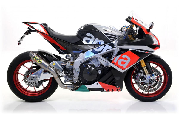Aprilia RSV4 RR-RSV4 RF 15/16 Homol. Titanium GP2 Silencer+Link Propojení z nerezové oceli pro původní sběratele