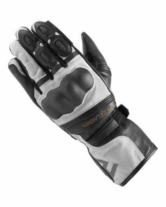 Rebelhorn Women MC Gloves Patrol Long Black /Grey