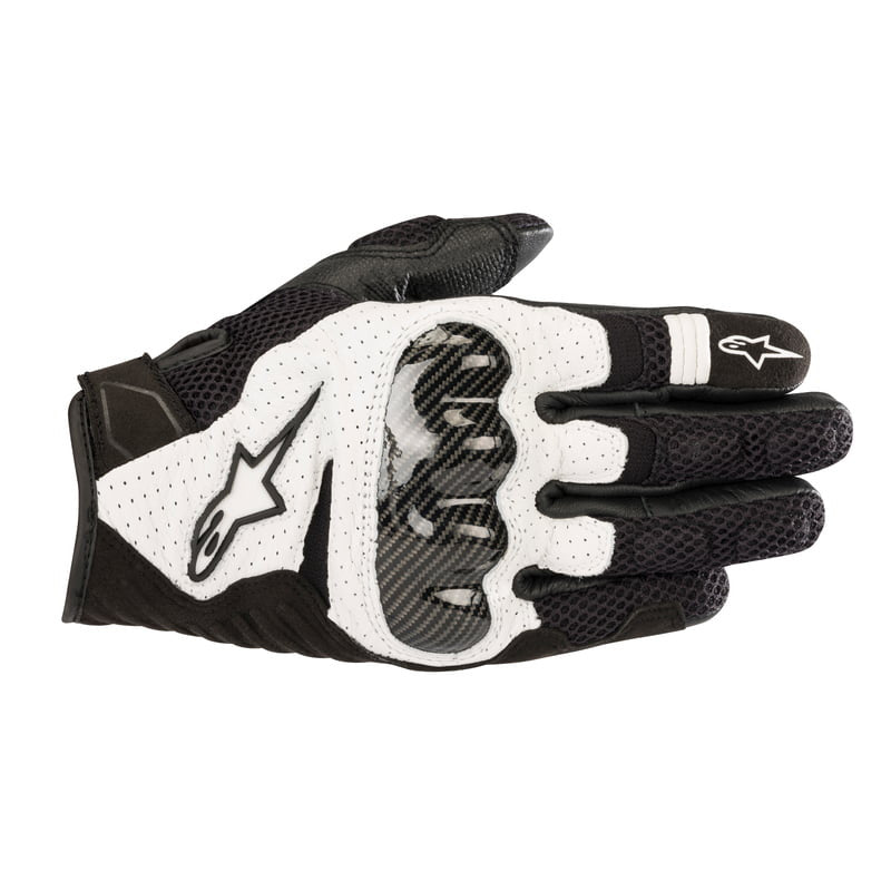 Alpinestars MC Gloves SMX-1 AIR V2 BLACK /WHITE