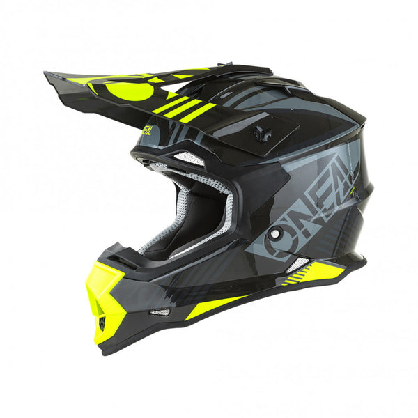 O'Neal Cross MC Helmet 2 Series Rush Grey /Chřipka